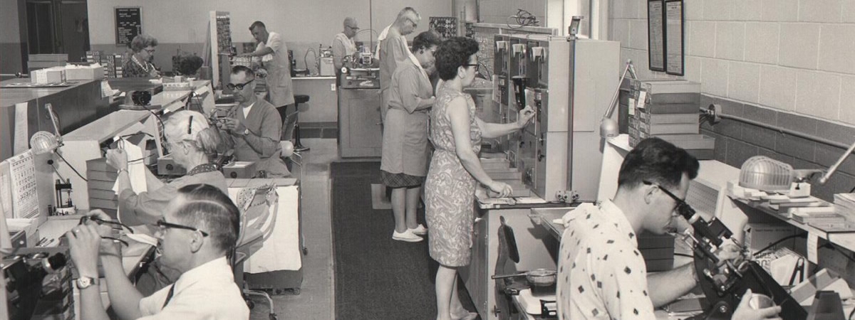 picture of lab from decades ago